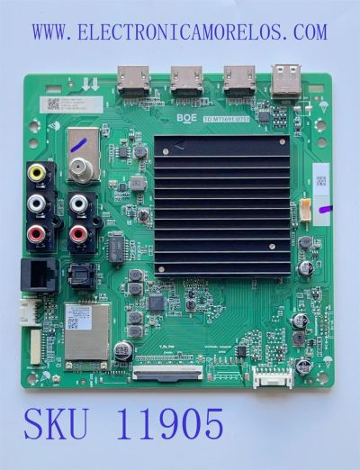 MAIN PARA TV VIZIO (( NUEVA )) 21201-03255 / TD.MT5691.U751 / 1000192763 / MODELO V655-J04	